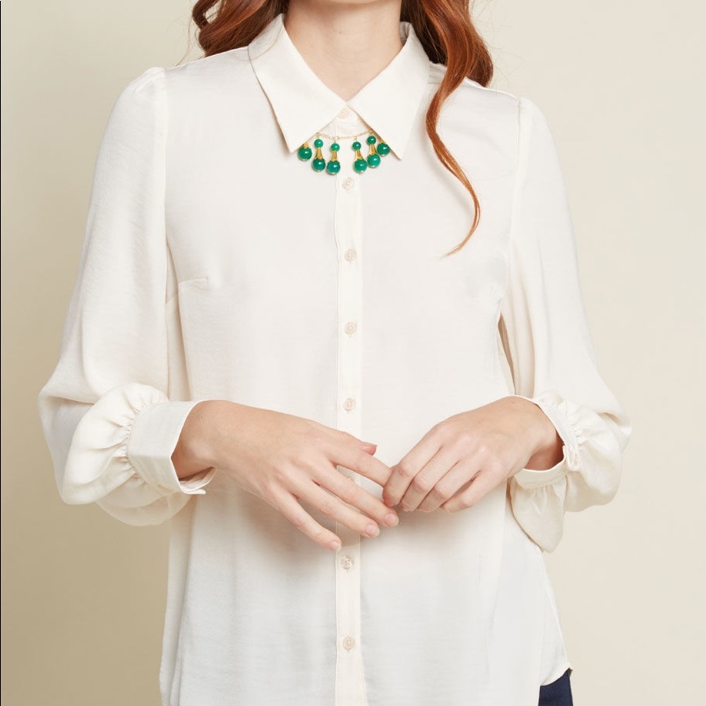 ModCloth Undeniably Inspired Blouse